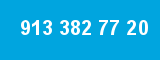 913 382 77 20 913 382 77 20